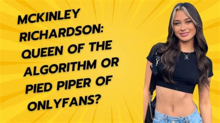 Revealed: McKinley Richardson's Leaked Reddit Secrets