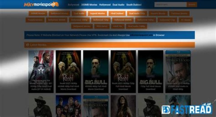 Stream Free HD Movies On MKVMoviesPoint.bio